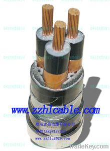 Cu/PVC/STA/PVC cable