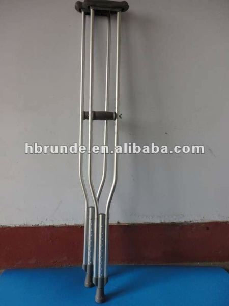 height adjustable aluminum walking crutch for disabled