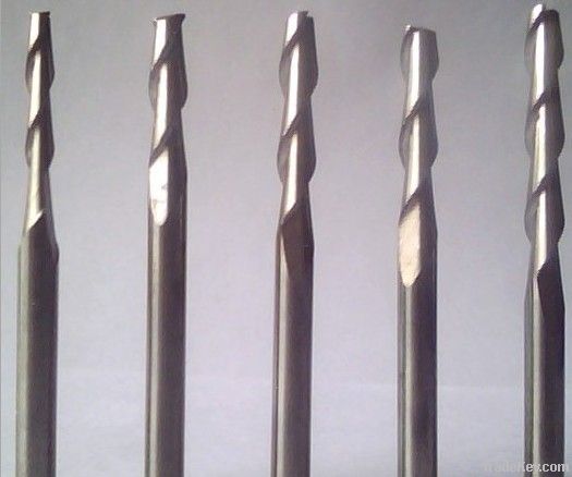 3.175*22, two flutes spiral carbide cnc router bits, for Acylic, PVC, MDF