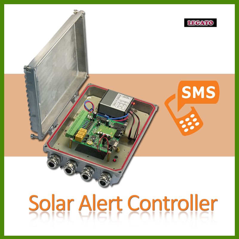 temperature data recorder SMS Solar Alert Controller data logger