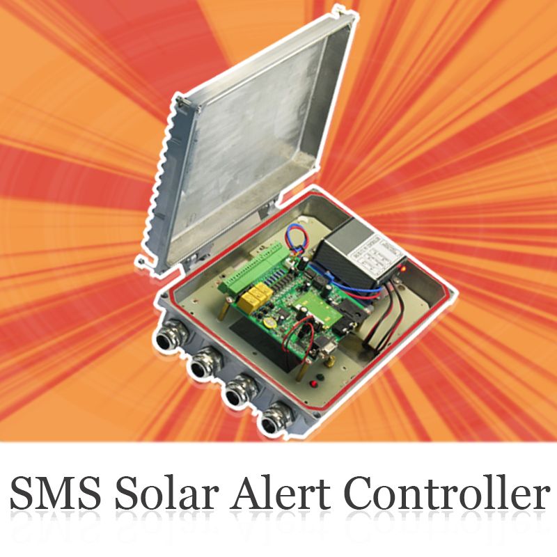 temperature data recorder SMS Solar Alert Controller data logger