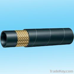 Single steel wire braid rubber hydraulic hose SAE 100 R1AT