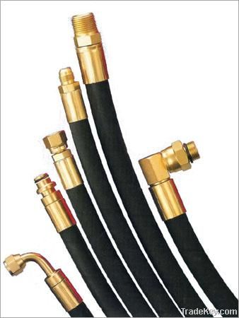 High pressure hydraulic hose SAE 100 R2AT