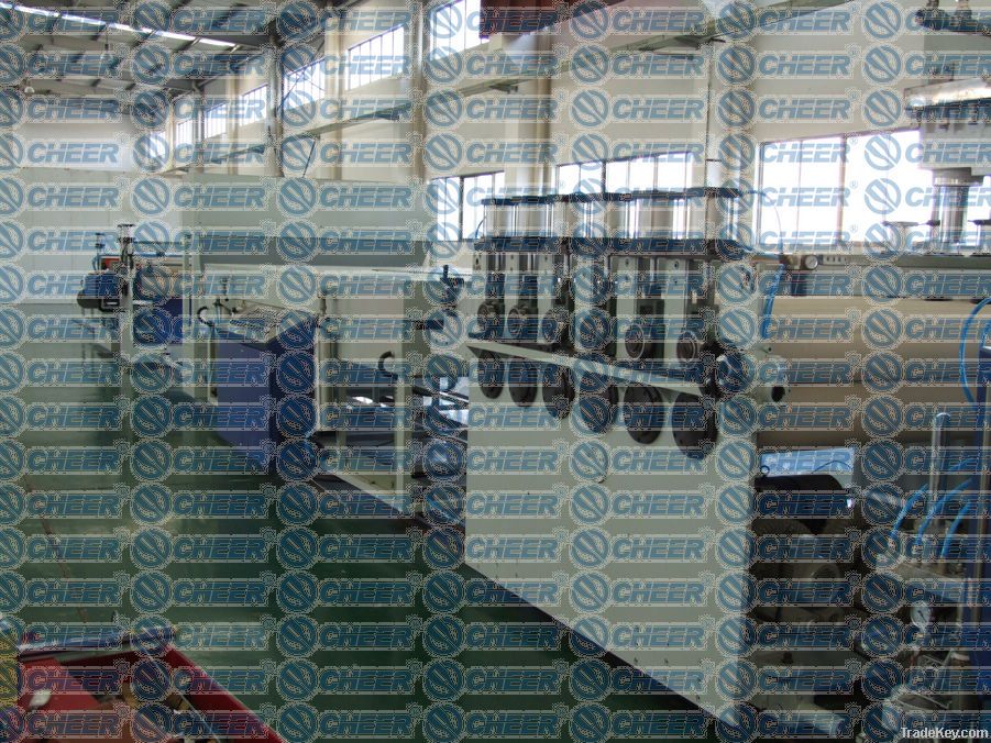 PP hollow sheet production line