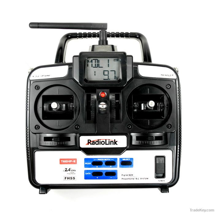 6 channel radio control for helicopter