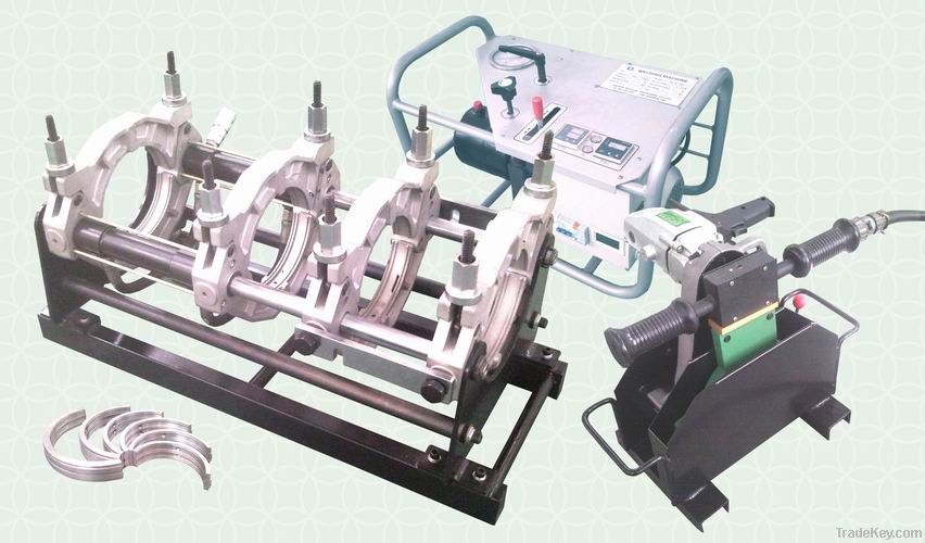 SKCH160 PE pipe hydraulic butt fusion welder machine