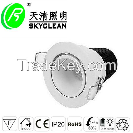New style COB 3w LED Downlight shenzhen suppliers indoor recessed
