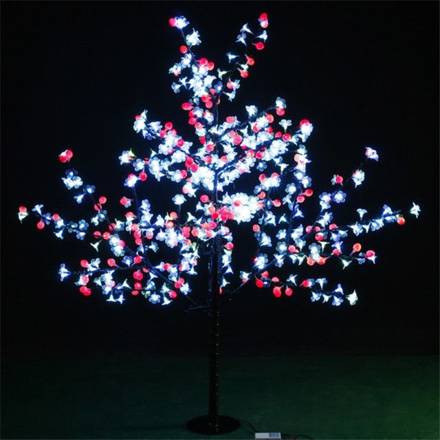 Unique design led birch tree