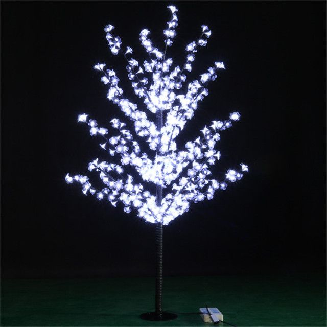 Unique design led birch tree