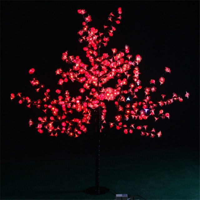 Unique design led birch tree