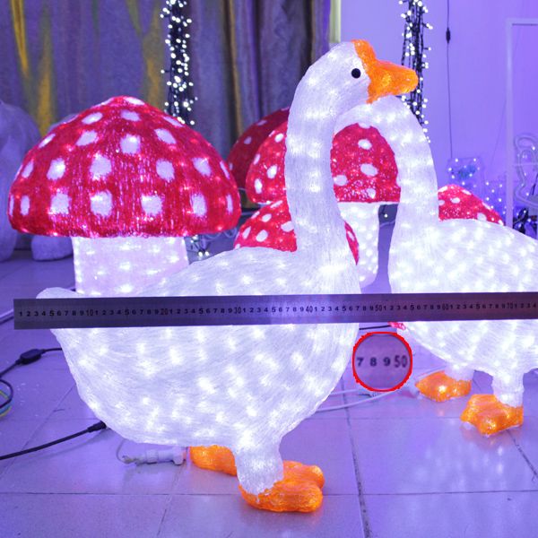 Factory Popular excellent quality led 3d light white christmas reindeer lights with good price