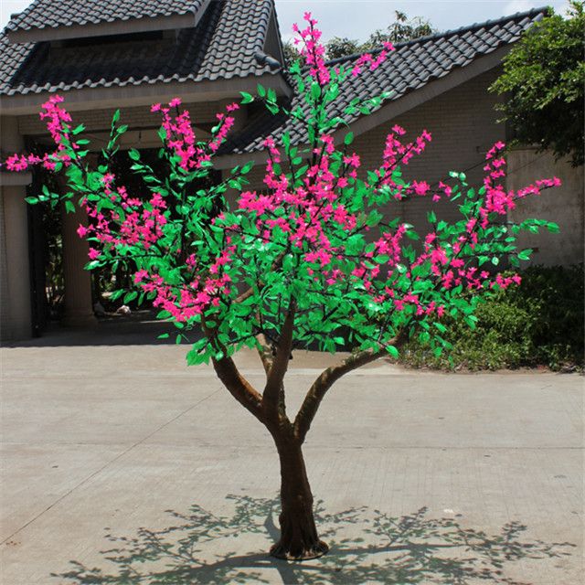 Long lasting led cherry flower tree light