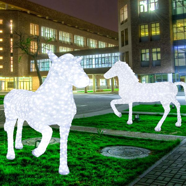 New coming special design Led 3D light horse