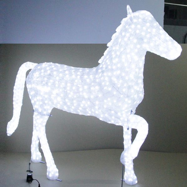 New coming special design Led 3D light horse