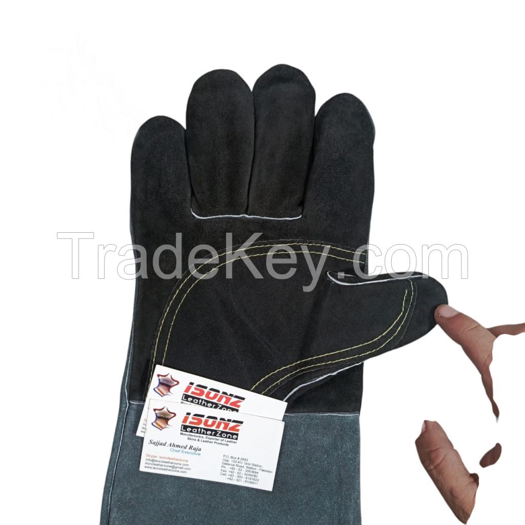 Leather Tig Welder Grill Gloves