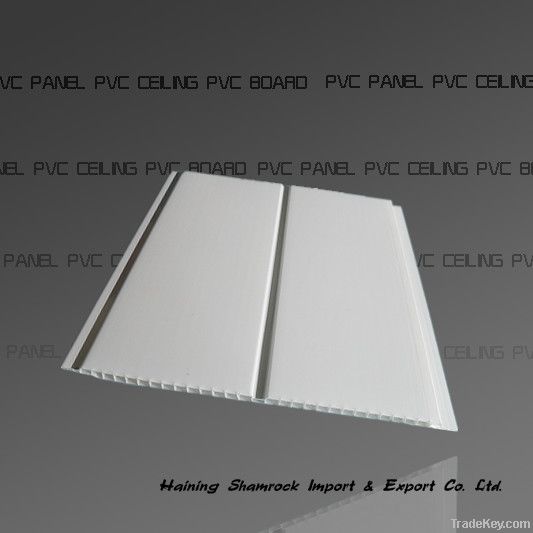 Classic White Mid Groove PVC Ceiling