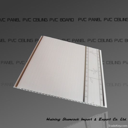 Classic White Elegant Pattern PVC Ceiling Panel