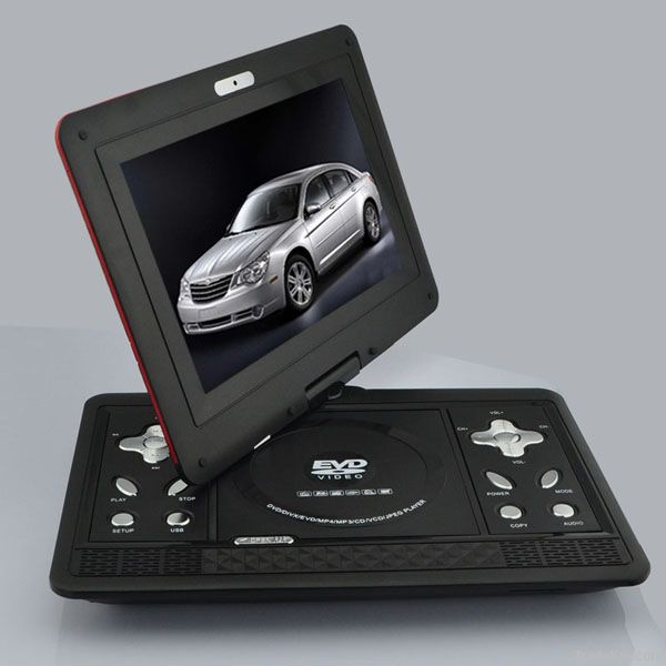 10'' MP5 function portable dvd player with TV TUNER