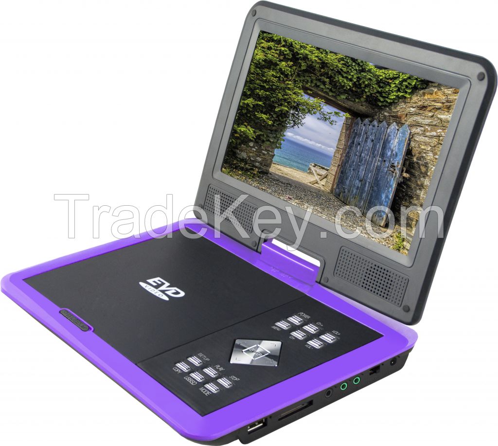 9inch portable dvd player with TV TUNER/USB/FM