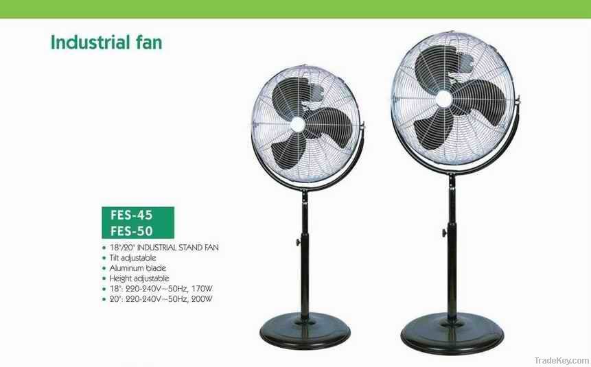 Industrial stand fan 18'' 20''