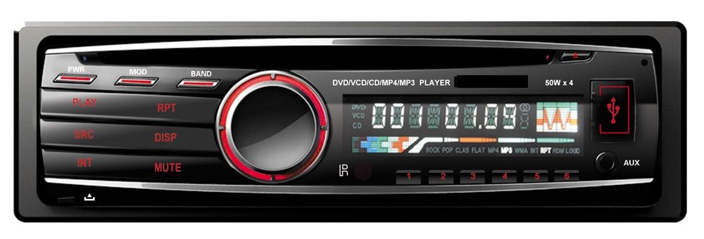  car dvd players Brand with fix panel high power input