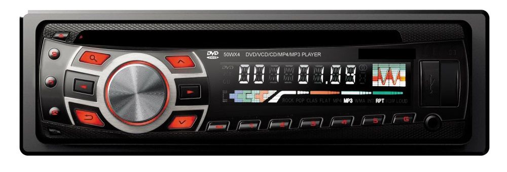  car radio with usb  sd cd mp3 mp4 dvd  9528