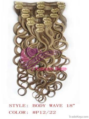 clip in human hair extensions