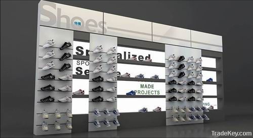 Sport shoe store display fixture