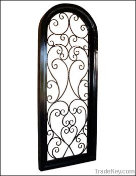 Wrought iron door design