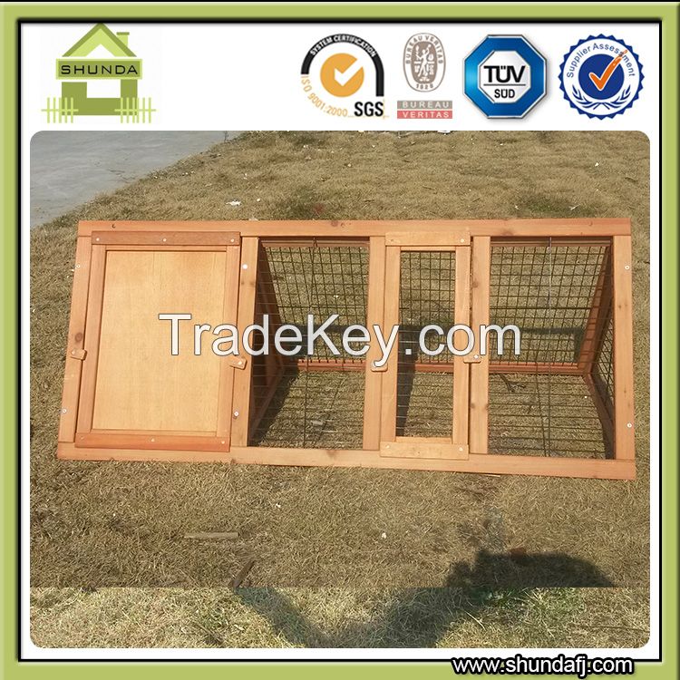 SDR05 Chinese Fir Wood Triangle Rabbit Hutch Rabbit Cage Rabbit House