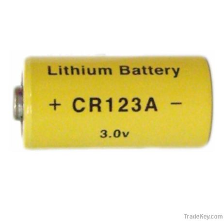 CR123A 1500mAh 3.0V LiMnO2 battery for camera