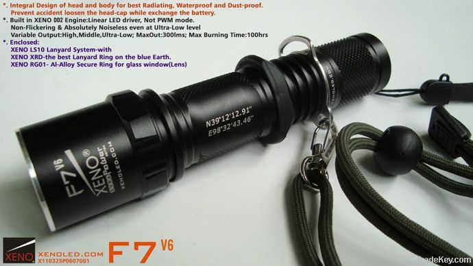 F7 LED Flashlight