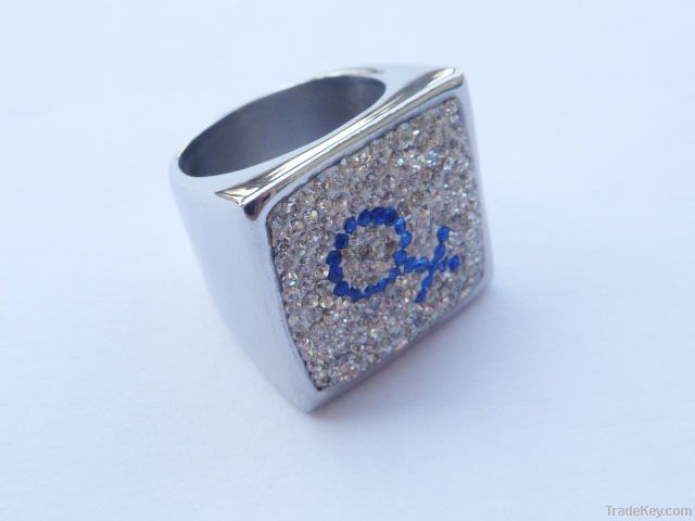 Stainless steel fashion rings