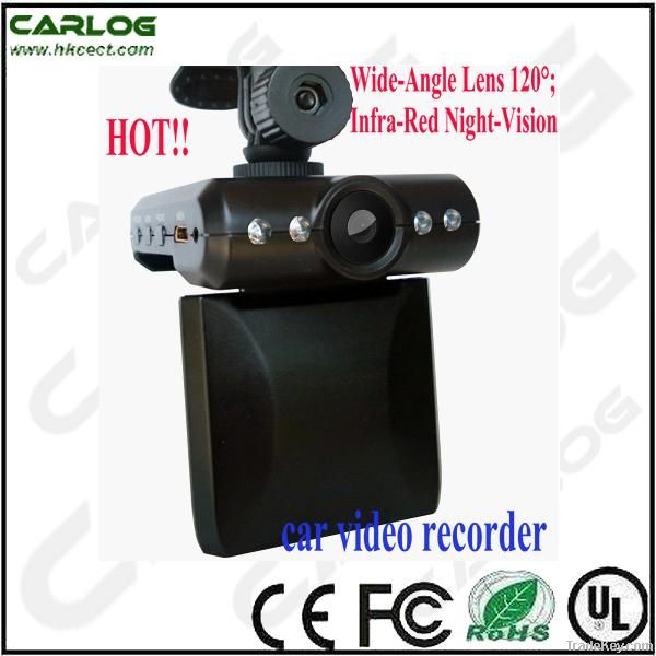 cheap car camcorder with Wide-Angle Lens 120 degree