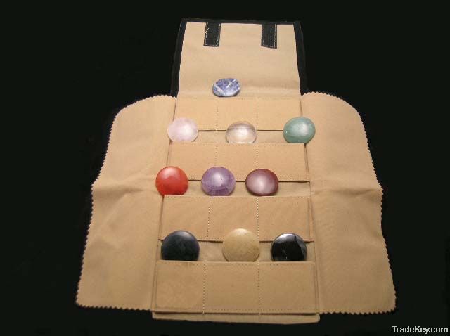 Chakra set with pouch