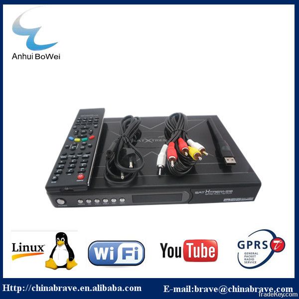 wholesales superbox Hybird S18 Full HD satellite receiver support IPTV