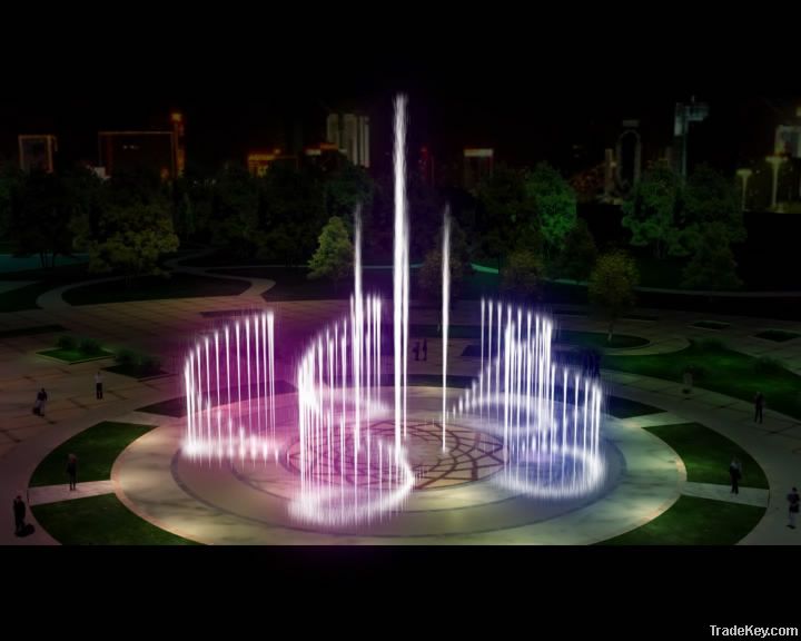 music fountain