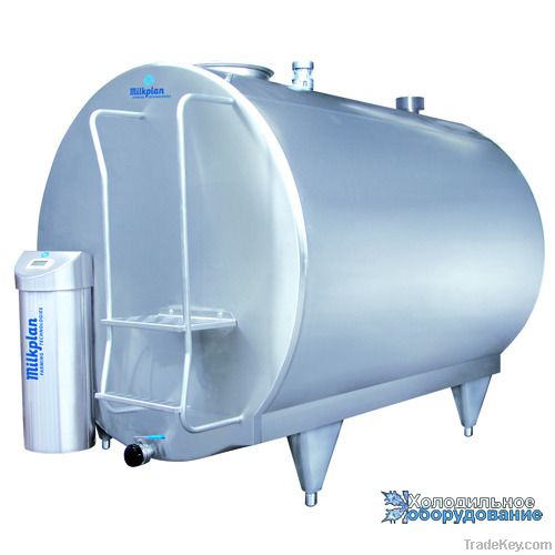 Milk cooling tanks