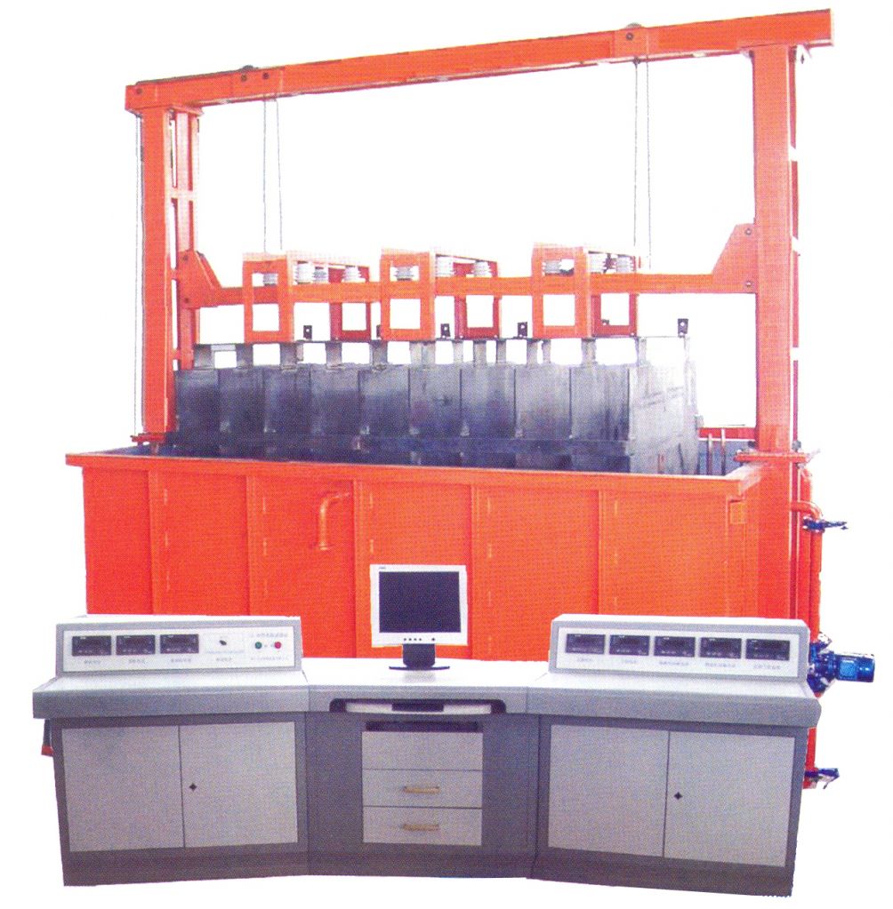 Diesel locomotive water resistance test stand