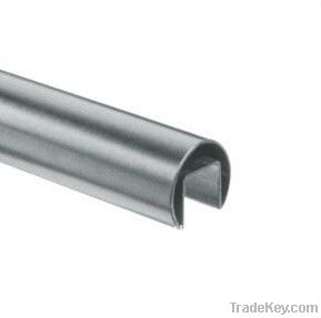 Round slotted tube