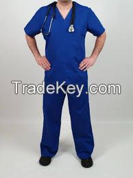 Medical Apron And Medical Scrub.