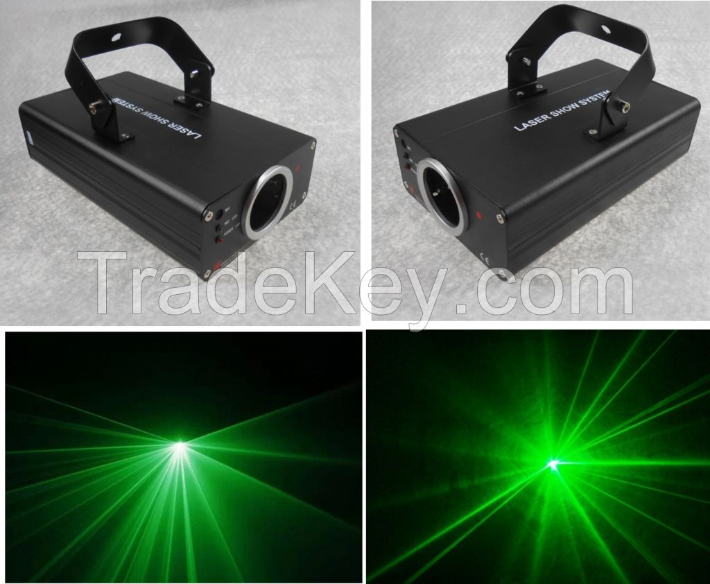 50mW 532nm green laser light DPSS lasers light show for DJ party Disco