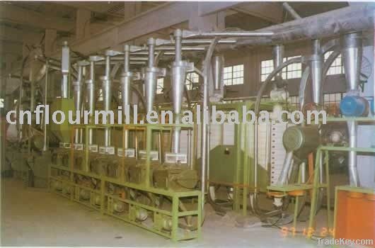 wheat flour milling line