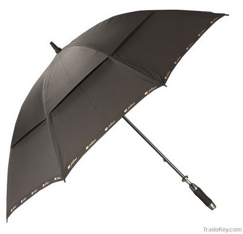 Vented golf umbrella