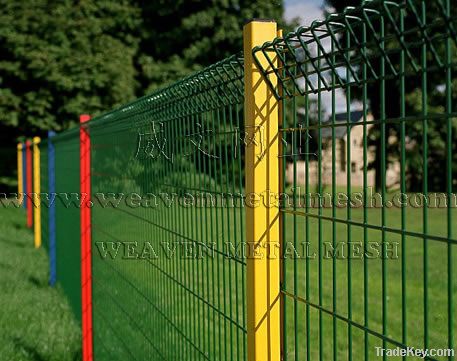 metal security fencing