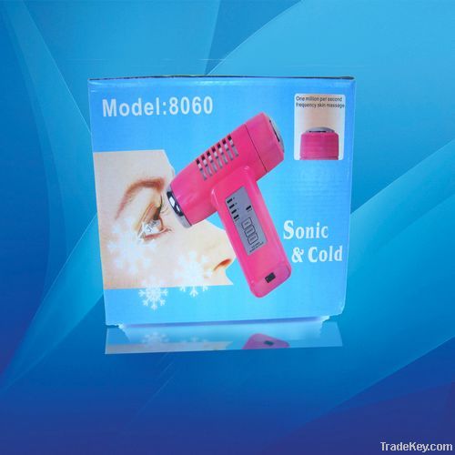 2011 Newest Mini Ultrasonic skin care cold &amp; hot Hammer