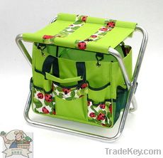 Gardening Combi-seat with Removable Tool Bag