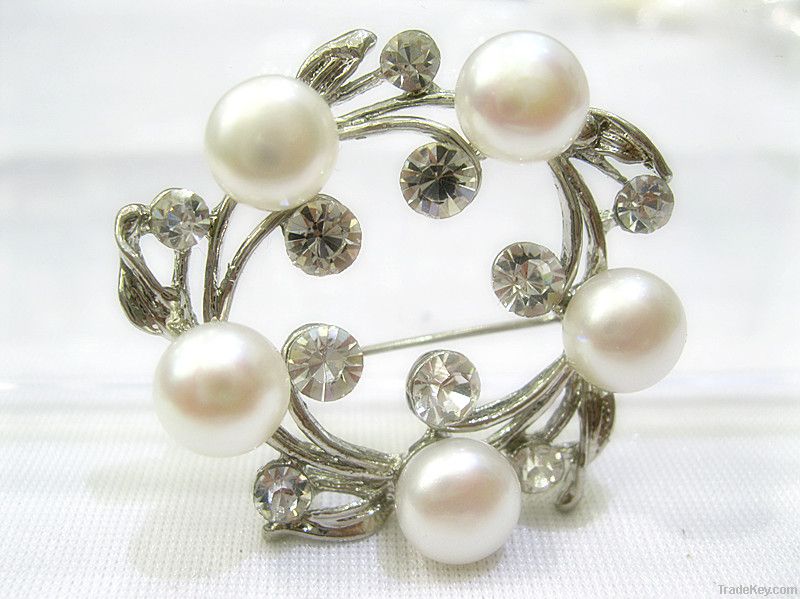 pearl brooch