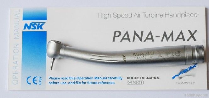 NSK handpiece PANA MAX High Speed Push Button Handpiece