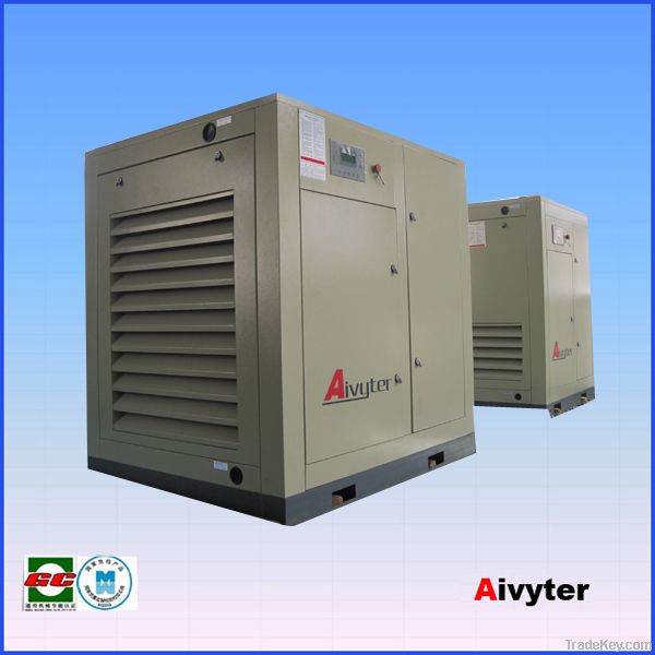 statinary motor drive screw air compressor